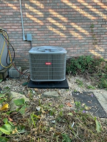 Heat pump change out on Tussey Court in Clay Point, Madison Co, KY